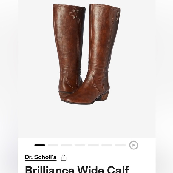 Dr. Scholl’s Brilliance Wide Calf Boots - Picture 8 of 9